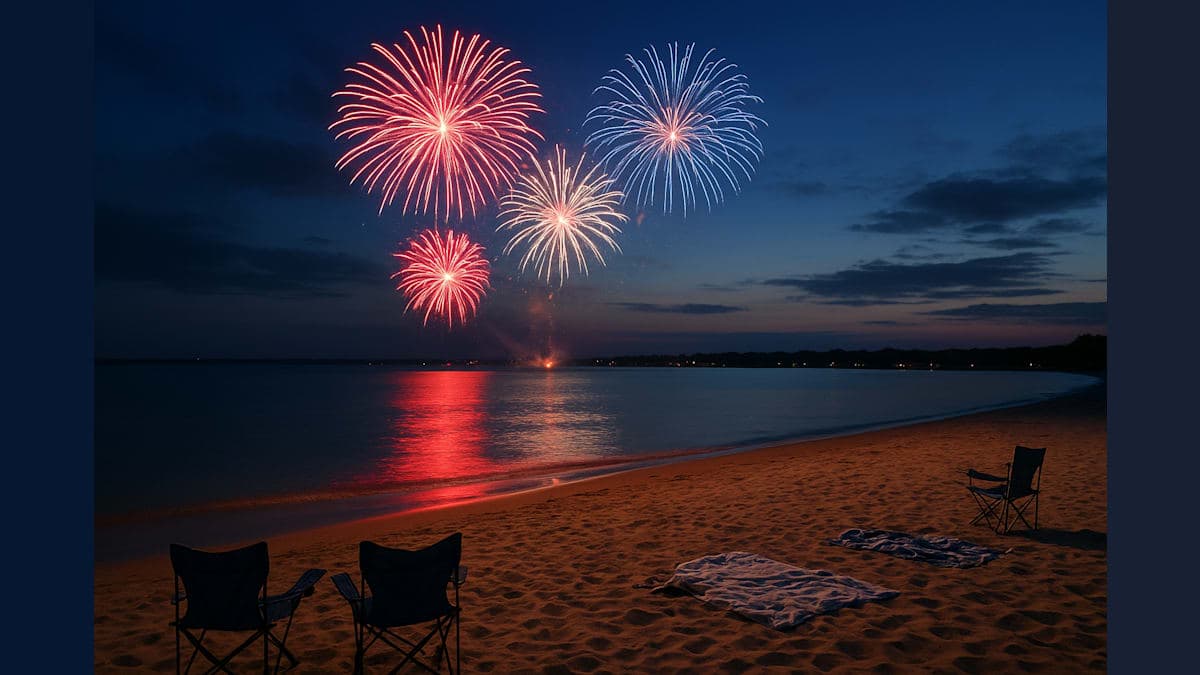 Trump Marks Nation's 250th Birthday with Fireworks Display