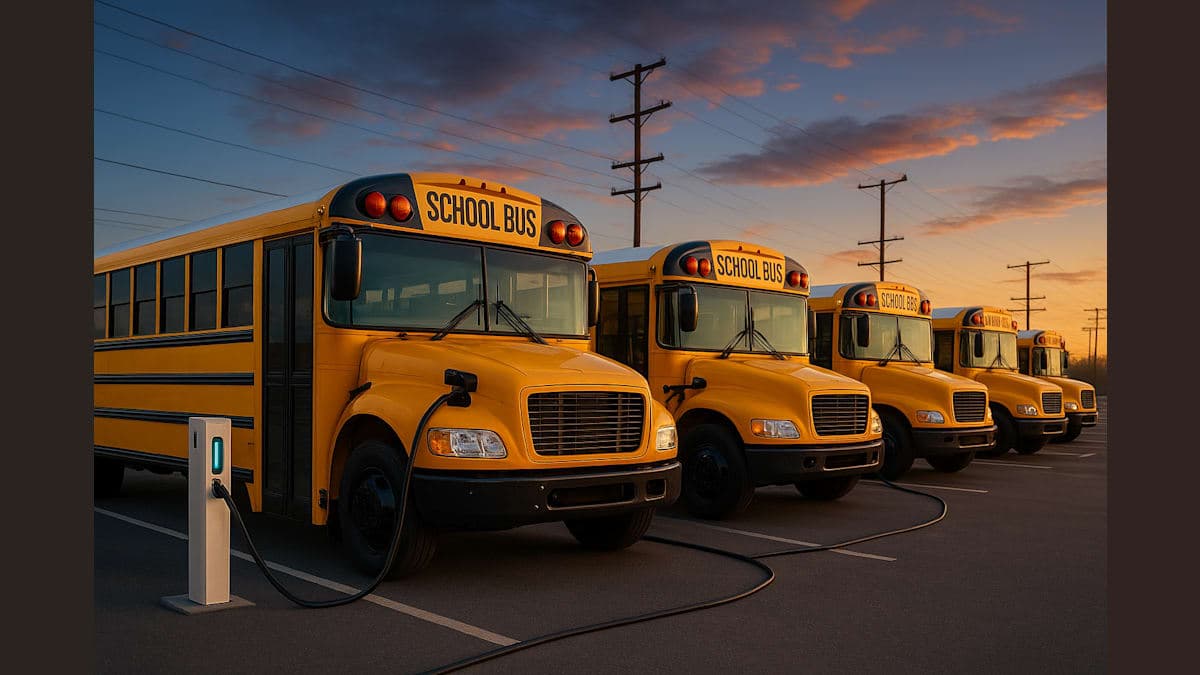 Cherry Creek School District Buses Power Homes During Peak Demand