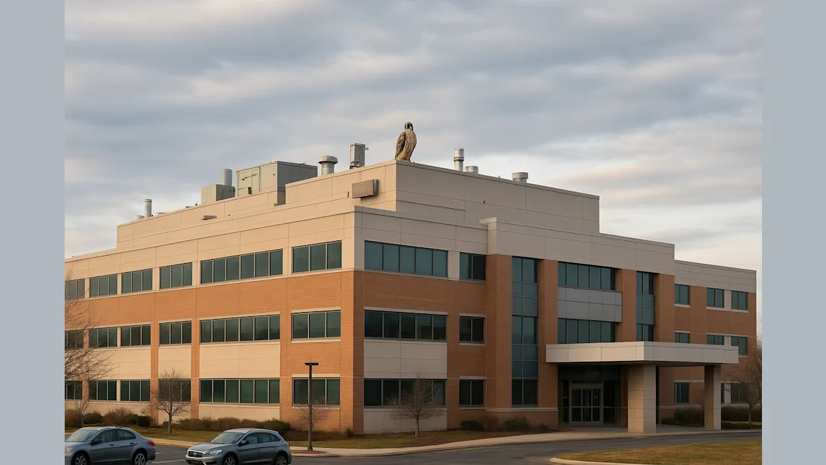 Missing Falcon Found After Month-Long Adventure at Hospital