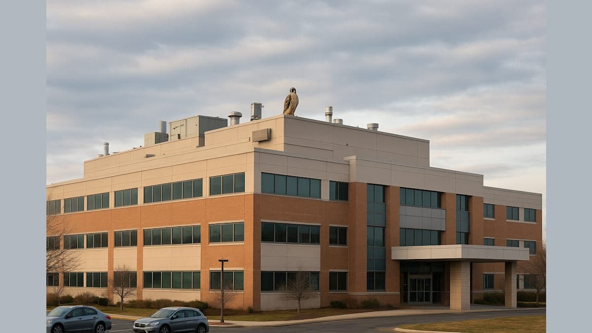 Missing Falcon Found After Month-Long Adventure at Hospital