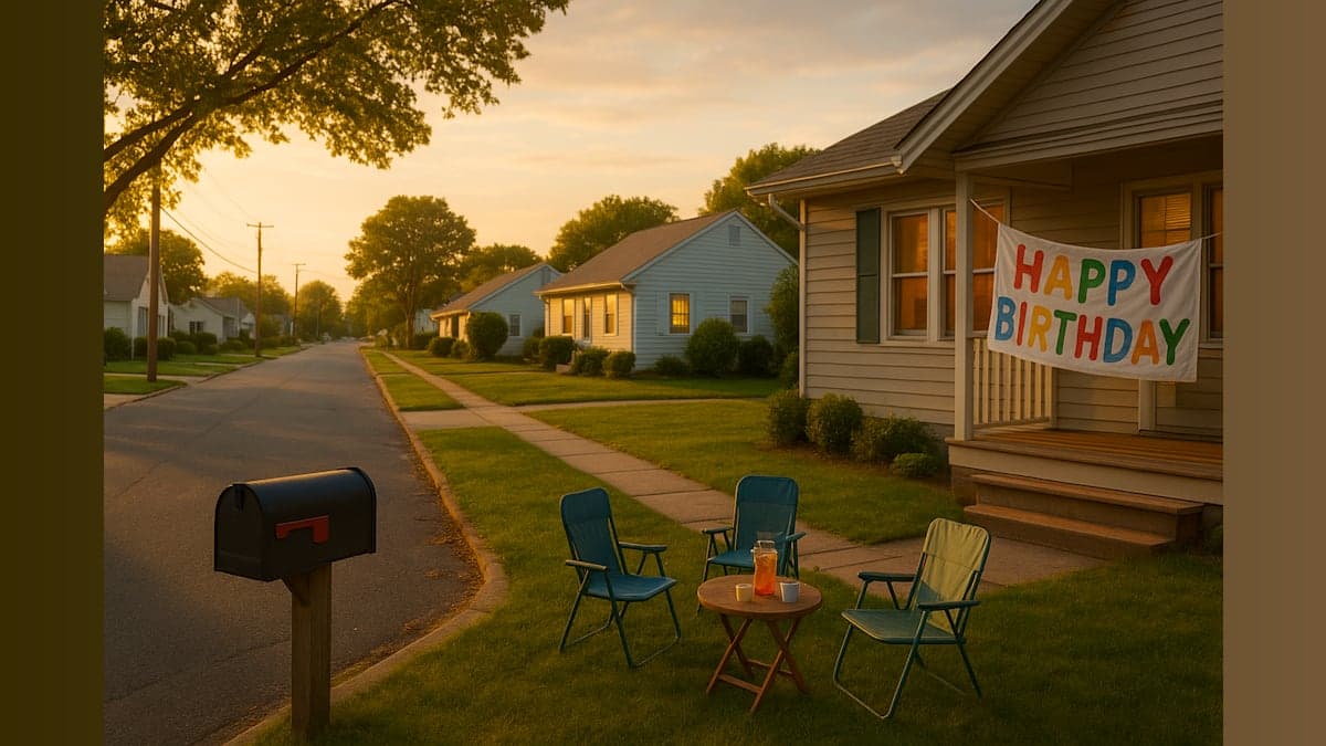 Four-Year-Old's Simple Wave Transforms Neighborhood Into Community