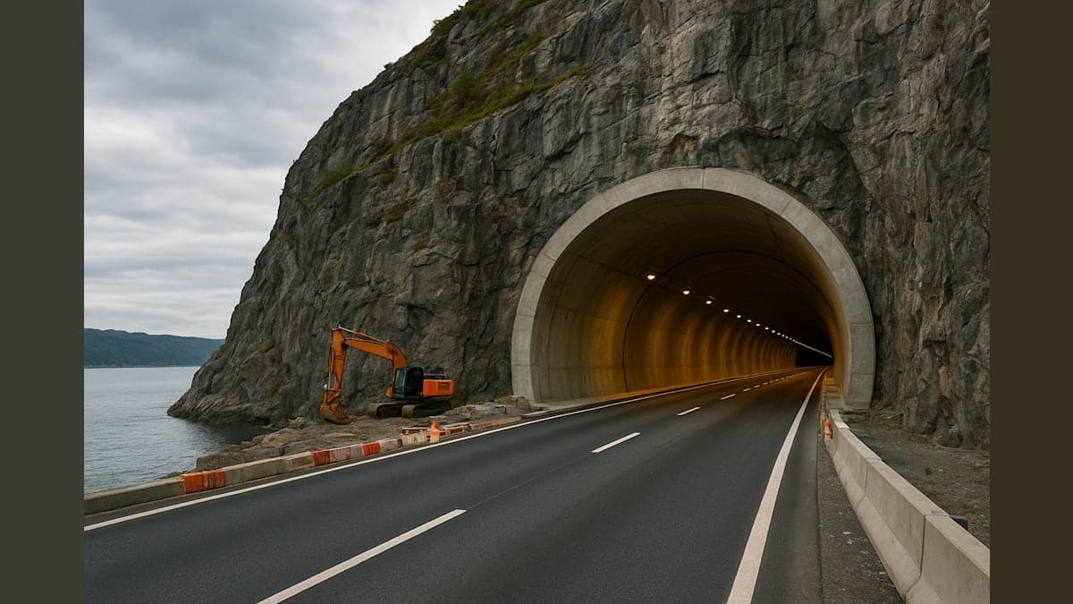 Norway Builds World's Longest Undersea Road Tunnel