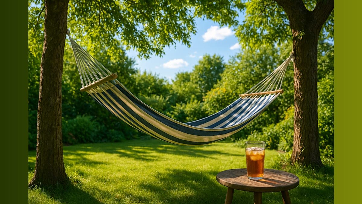 Celebrities Mark National Hammock Day in Style