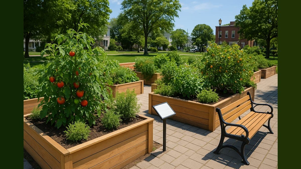 German Town Transforms Public Spaces Into Free Food Gardens