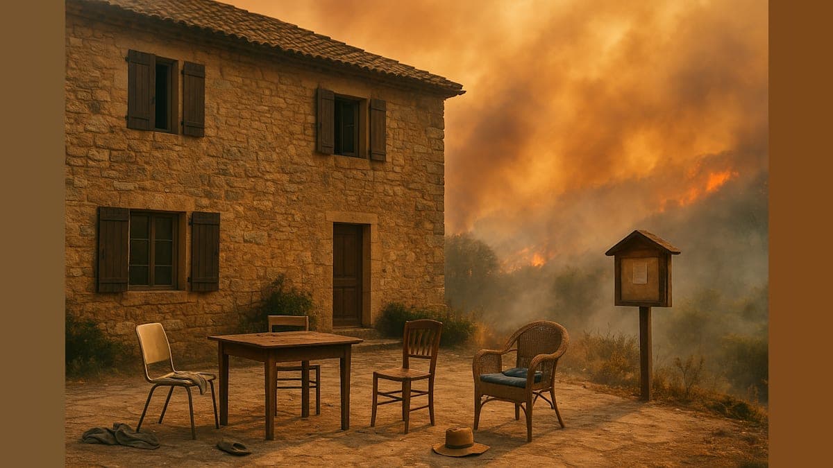Clooneys Flee French Home as Wildfires Ravage Europe