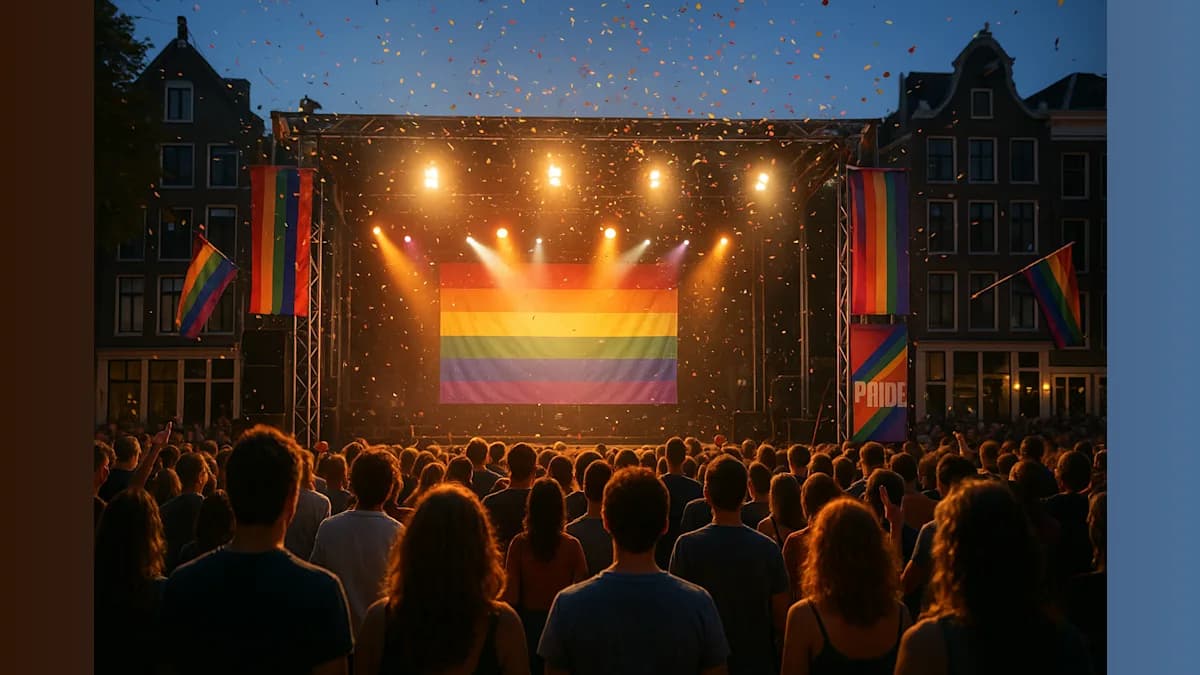 Bebe Rexha Dances in Crowd at WorldPride Amsterdam