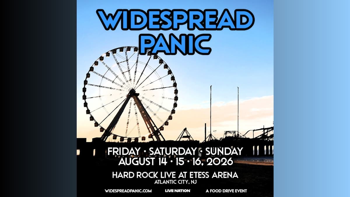 Widespread Panic Brings Three-Night Run to Atlantic City