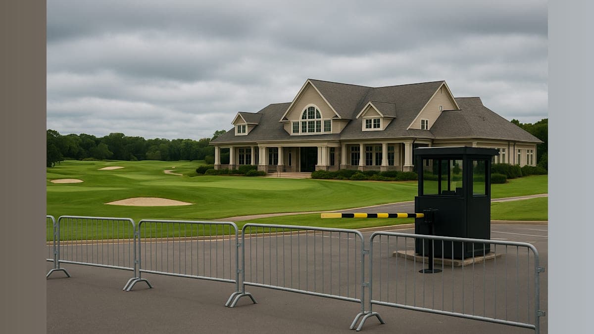 Armed Man Arrested at Trump Golf Club Before Fundraiser