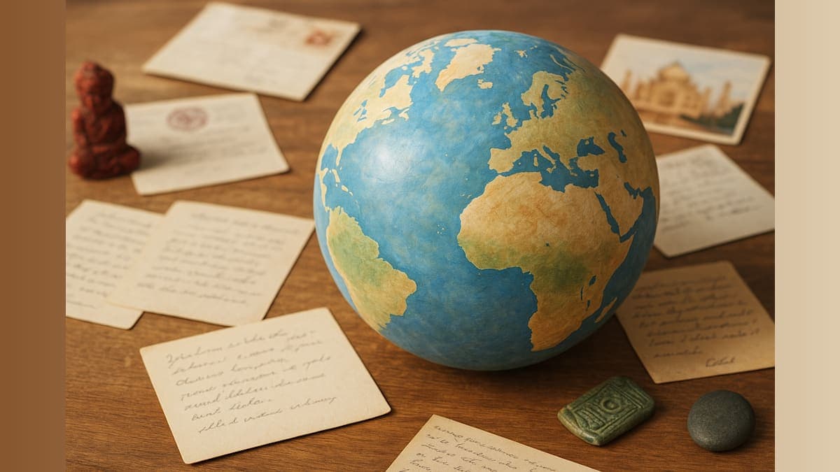 Glass Globe Unites 16,000 Across Continents