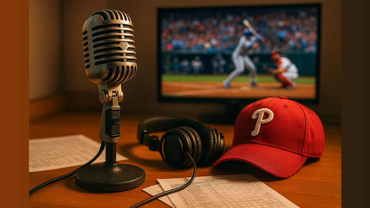 Substitute Teacher Fulfills Dream Broadcasting Phillies Game