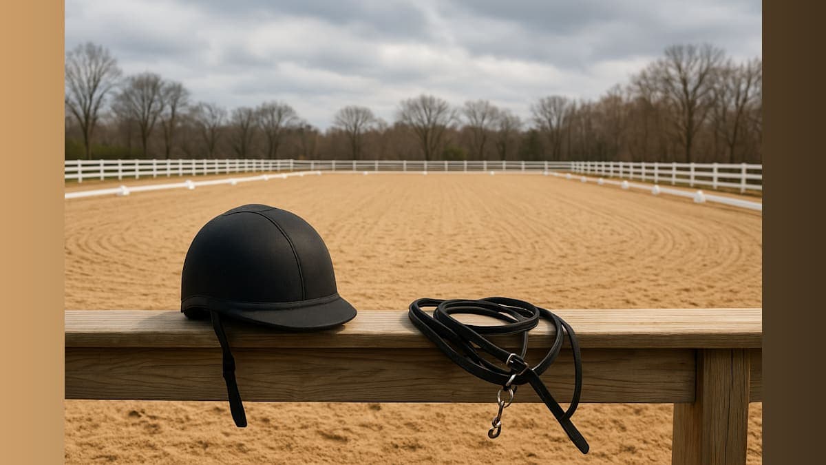 Blind Dressage Horse Competes Using Touch-Based Navigation