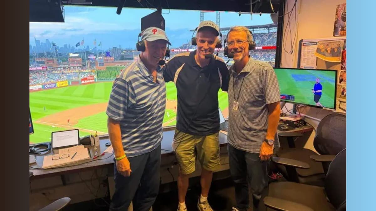 Former South Jersey Radio Personality Lives Dream, Earns National Praise After Calling Phillies Game