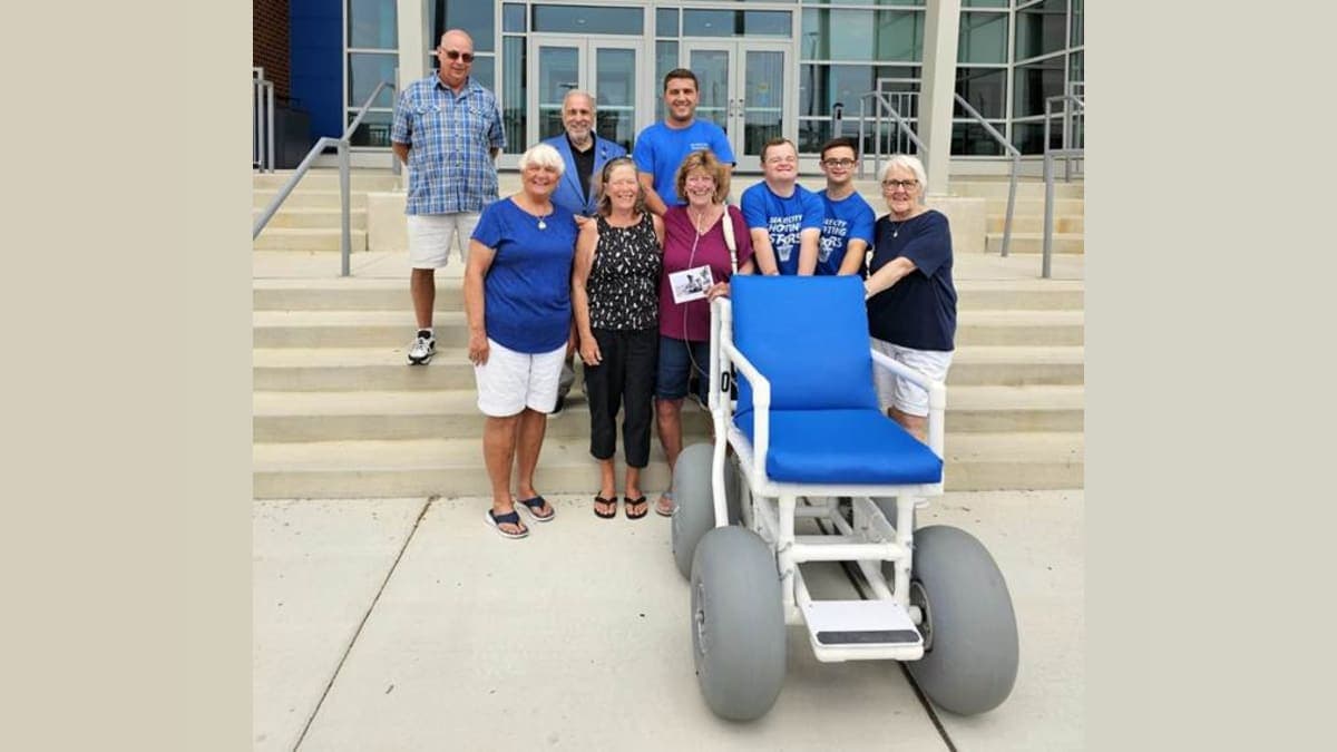 Birthday Gift for Sea Isle City Visitor Will Help Others With Disabilities Enjoy the Beach