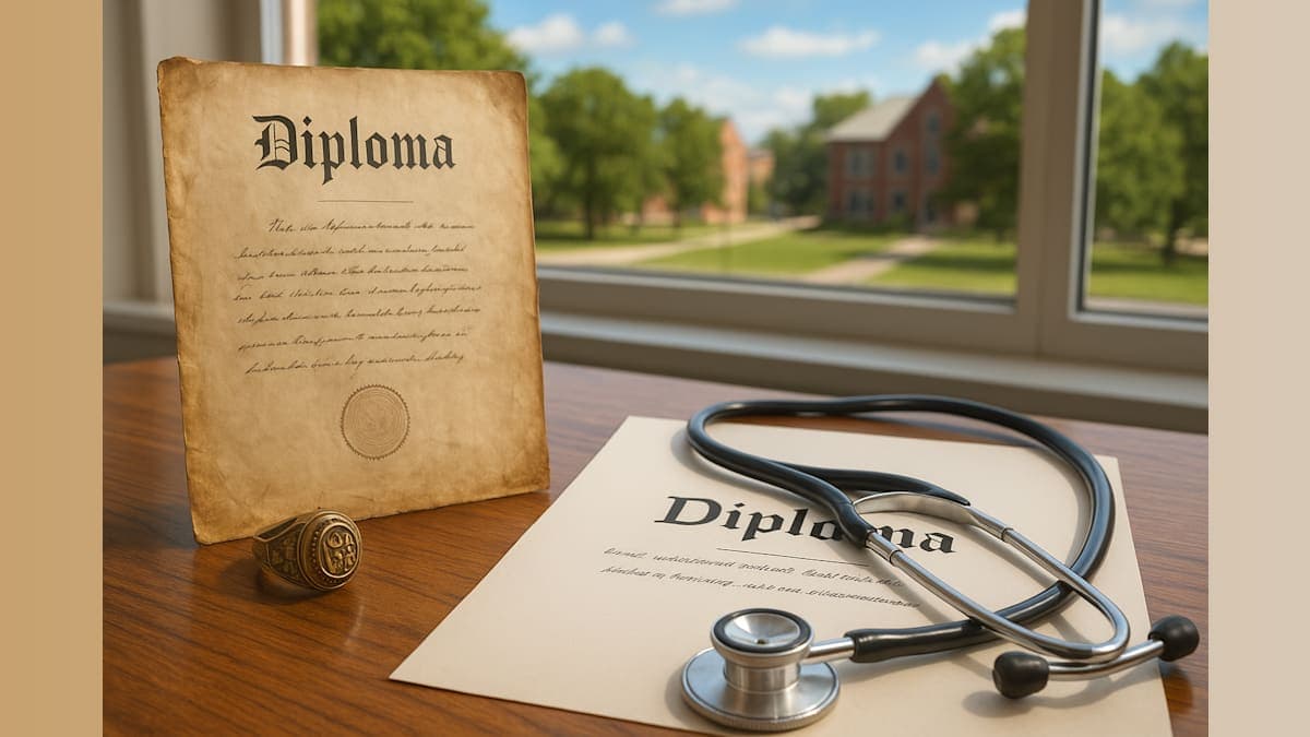 Great-Grandfather Attends Medical School Graduation 60 Years After His Own