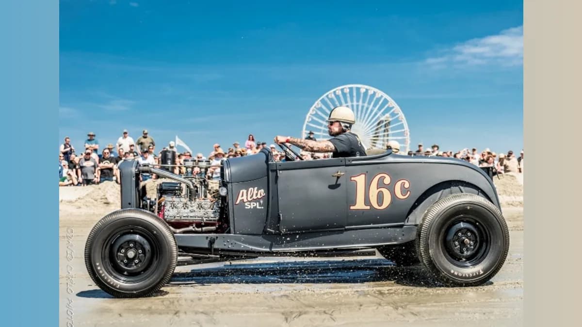 Vintage Hot Rods, Motorcycles Returning to Wildwood Beach for Race of Gentlemen