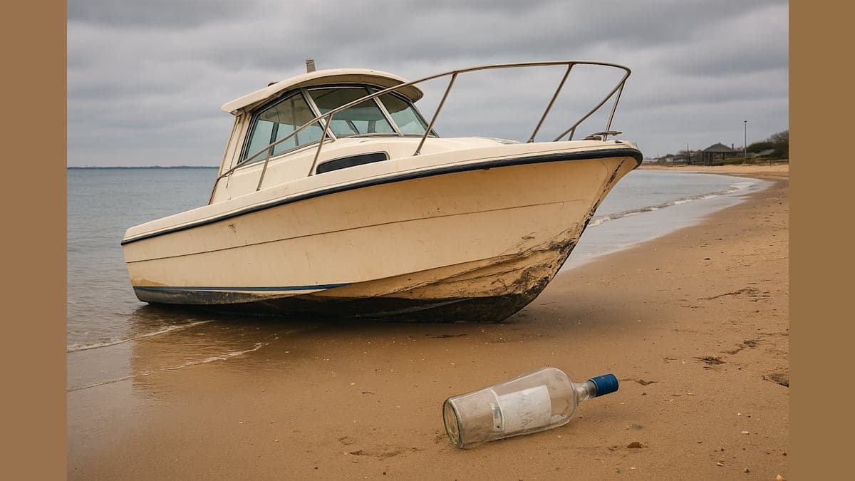 Mullica Hill Boater Faces Charges After Crashing Onto Villas Beach