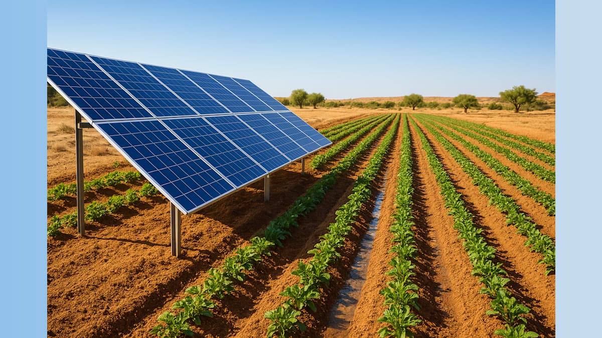 Ethiopian Farmers Cut Costs with Solar Irrigation Systems