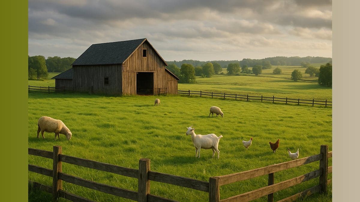 Austrian Couple Finds Purpose Running Farm Animal Sanctuary