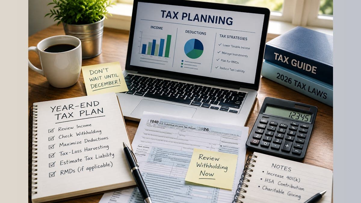 Financial Adviser: Don’t Wait Until December to Start Year-End Tax Planning
