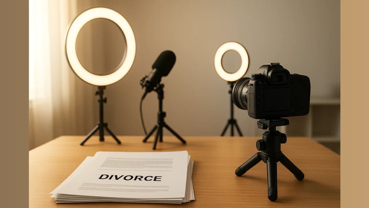 Influencers Agree to Film Content During Divorce Proceedings