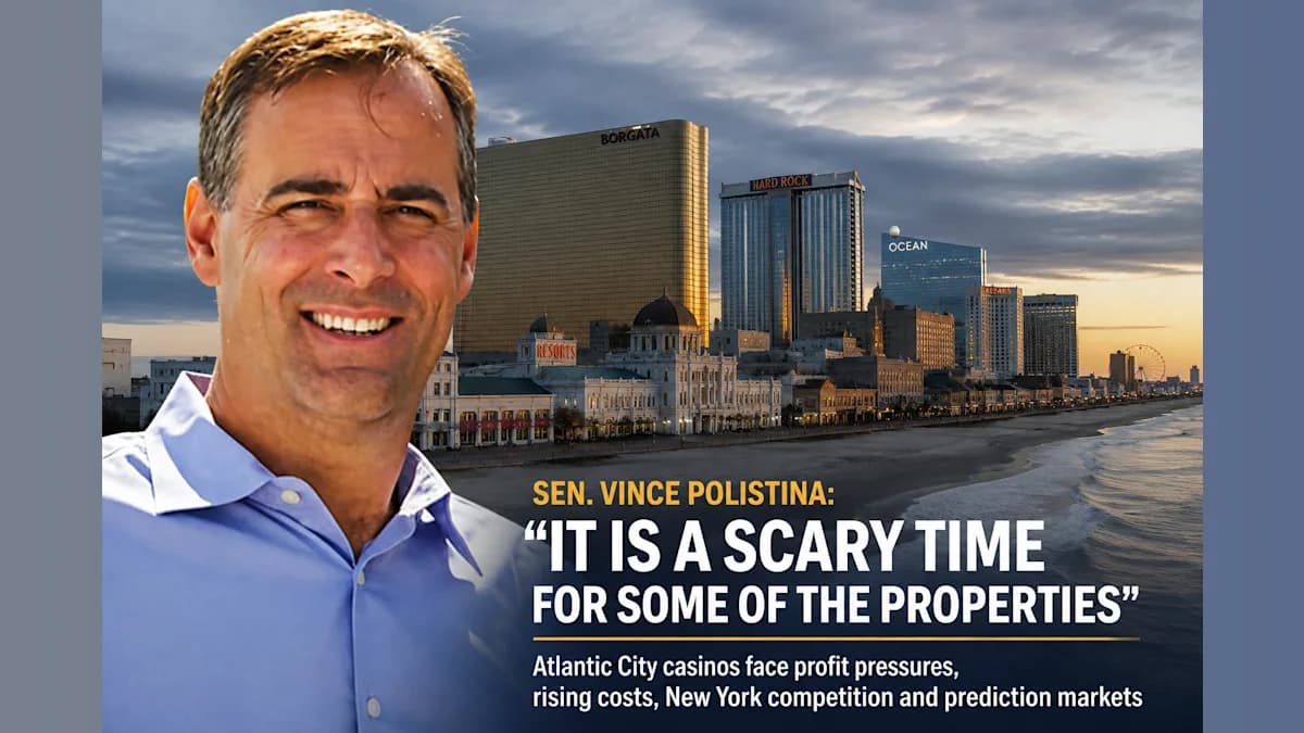 Polistina Warns of ‘Scary Time’ for Atlantic City Casinos as Profits Tumble