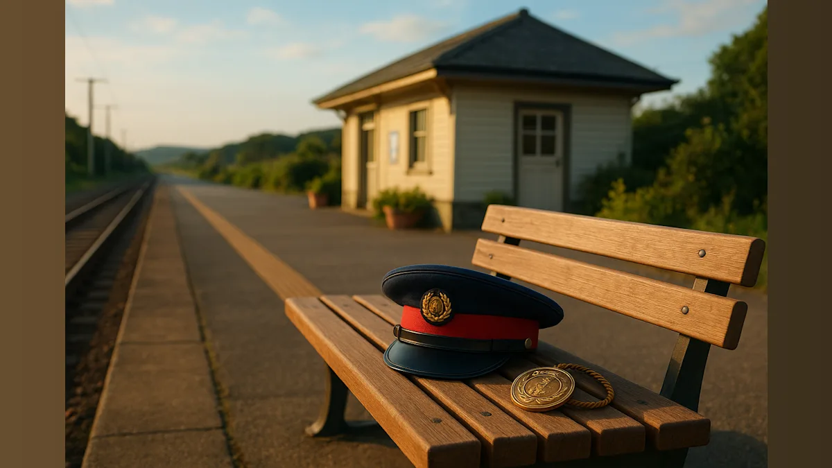 Rescued Stray Cat Promoted to Railway Stationmaster in Japan