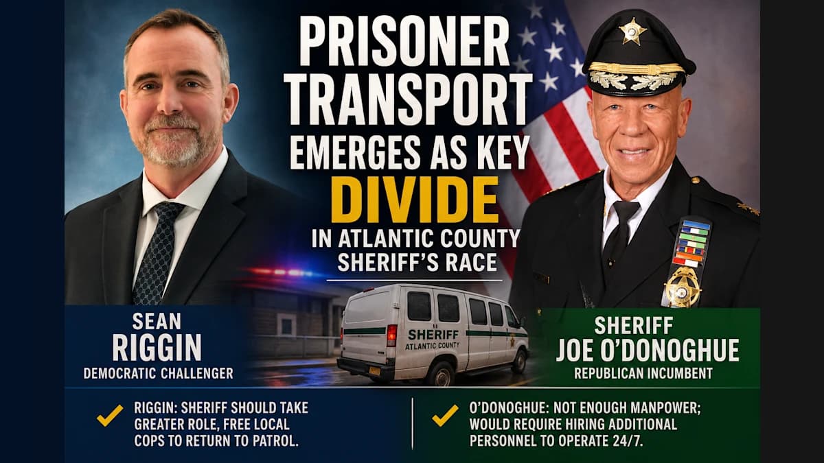 Riggin Wants Sheriff to Handle More Prisoner Transports. O'Donoghue Says He Doesn't Have the Manpower
