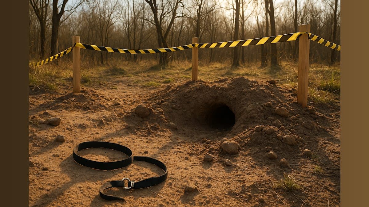 Terrier Rescued After Two Days Trapped in Badger Burrow