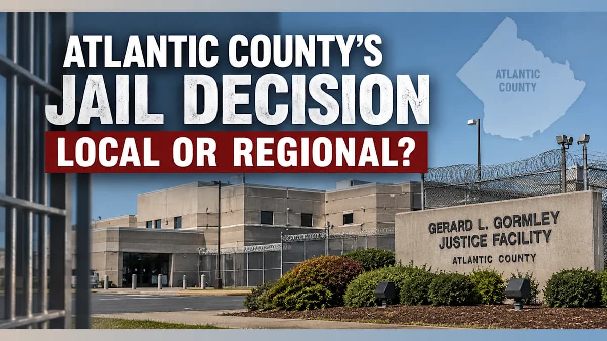 Levinson Backs Regional Jail; Sheriff Wants Replacement to Stay in Atlantic County