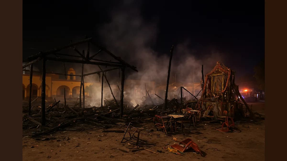 Firework Explosion at Mexico Festival Kills 10