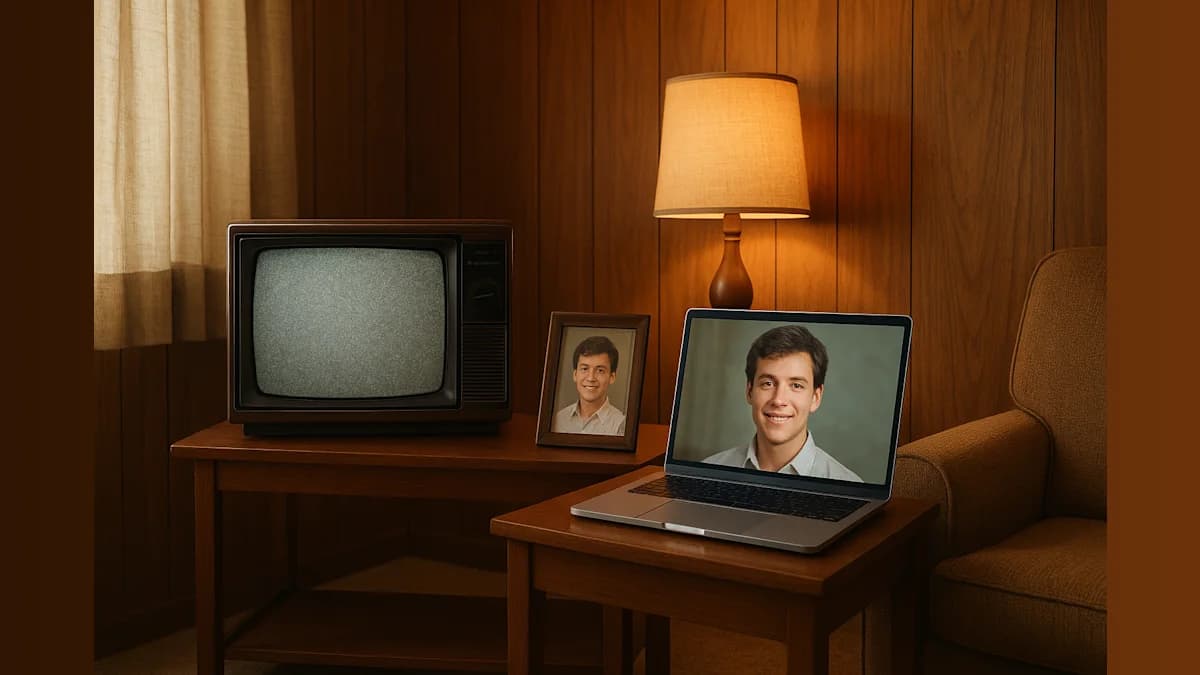 Widow Uses AI to Imagine 1980s Life with Late Husband