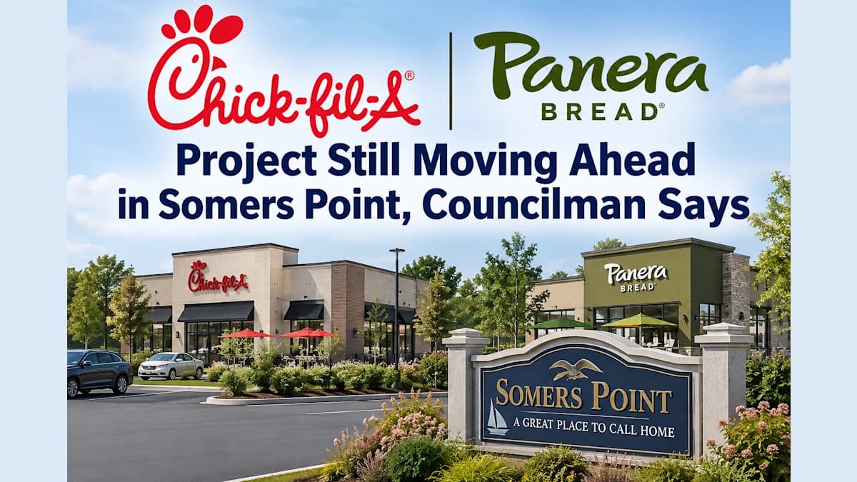 Chick-fil-A, Panera Project Still Moving Ahead in Somers Point, Councilman Says