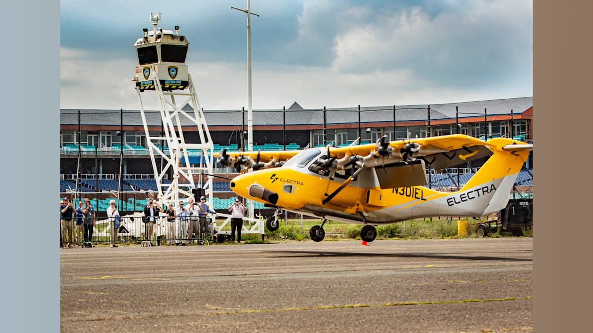 Could 150-Foot Takeoffs Connect Atlantic City to Philadelphia? Hybrid-Electric Aircraft Tested at Bader Field