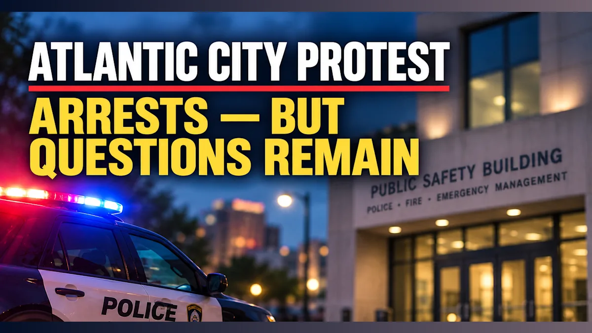 Arrests at Atlantic City ICE Protest, But Accounts Differ on How Many and What Happened