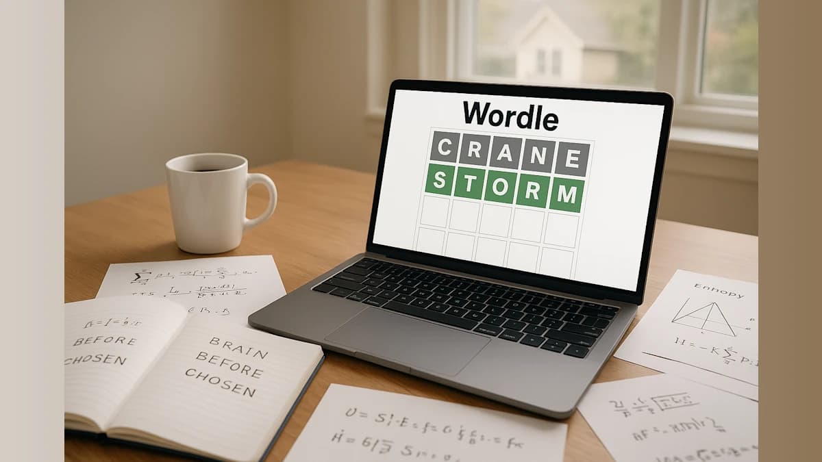 Math Strategy Solves Wordle Puzzles 99% of Time