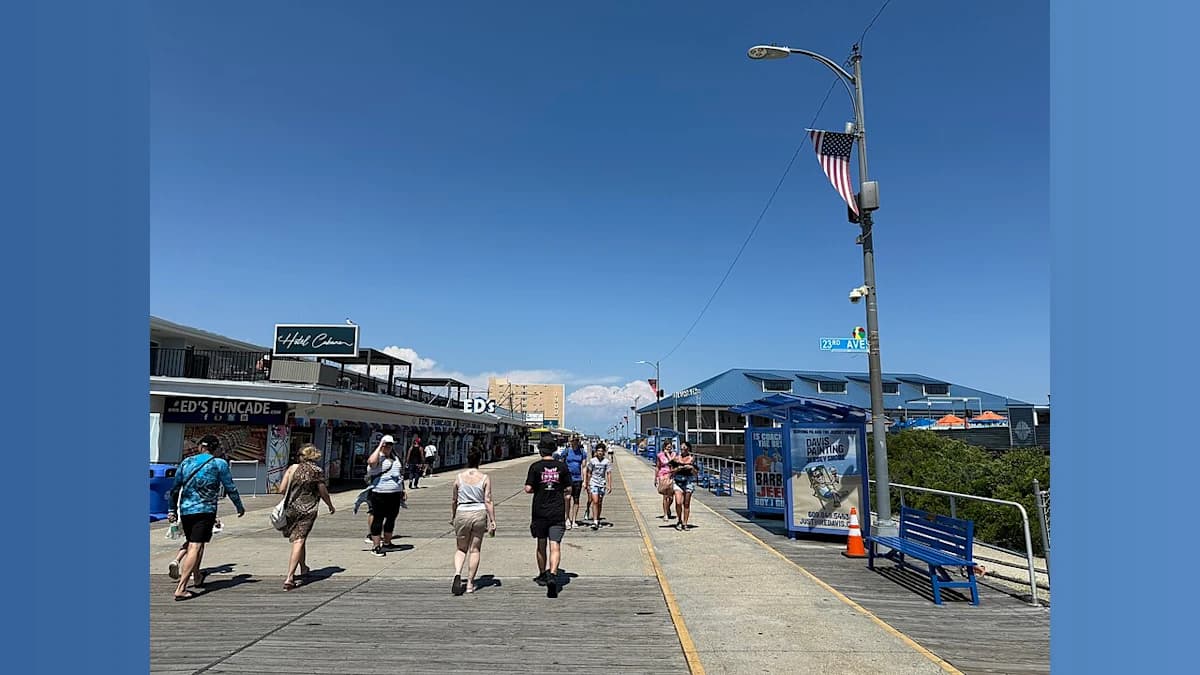 North Wildwood to Rebuild Two Boardwalk Sections at Same Time