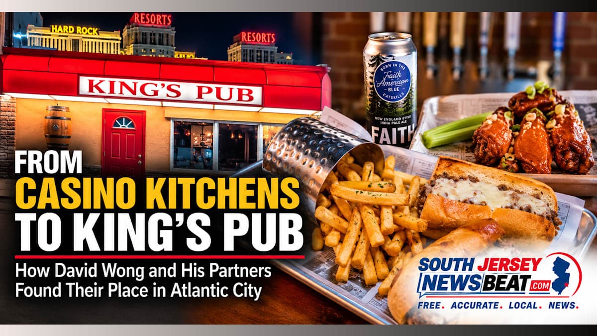 From Casino Kitchens to King's Pub: How David Wong and His Partners Found Their Place in Atlantic City