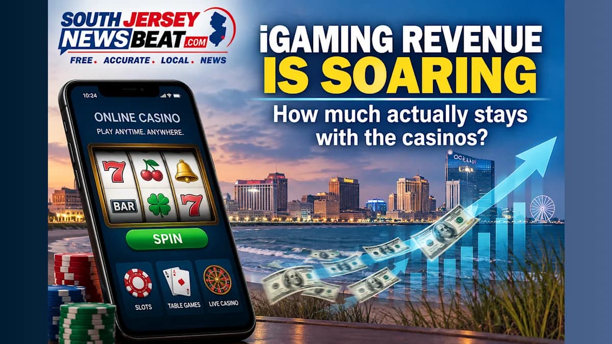 Atlantic City's Online Gambling Revenue Is Soaring. How Much Actually Stays With the Casinos?