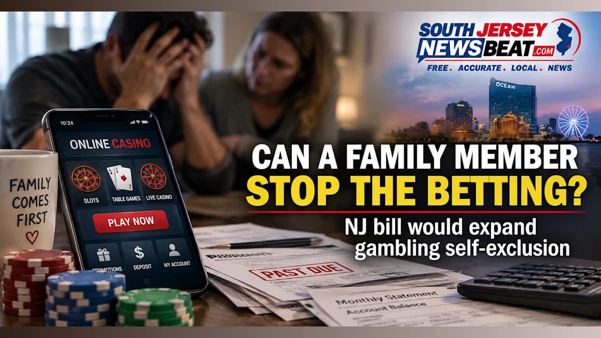 NJ Bill Would Let Family Members Seek Gambling Ban for Loved Ones