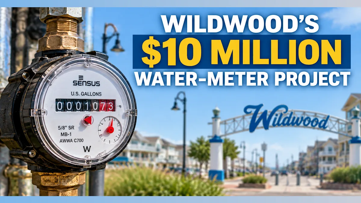 Wildwood Approves $10 Million Water-Meter Replacement Project; What It Could Mean for Customers