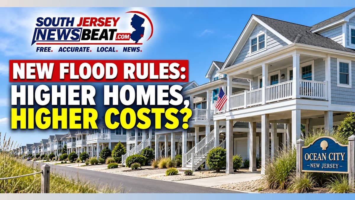 New Jersey's Tougher Flood Rules Raise Housing Cost Concerns as Shore Lawmakers Call for Changes