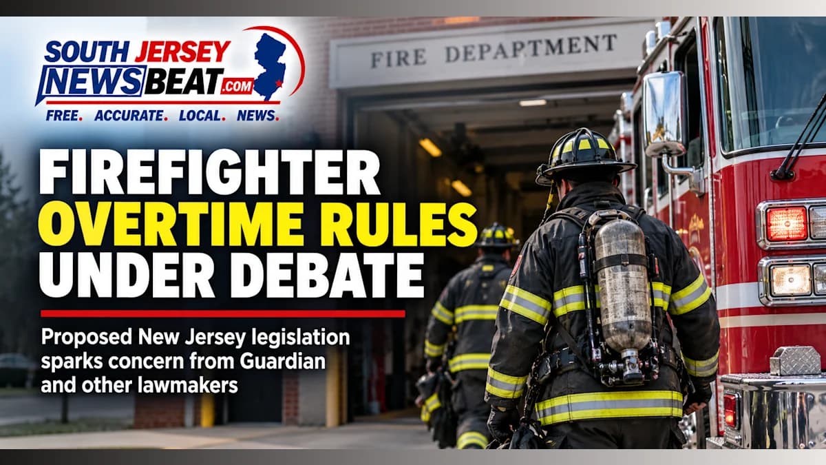 Guardian Warns New Jersey Firefighter Overtime Bill Could Affect Pay, Raises Concerns About Retroactive Provisions