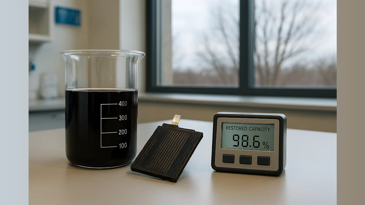 Cornell Scientists Develop Chemical Bath to Restore Aging EV Batteries