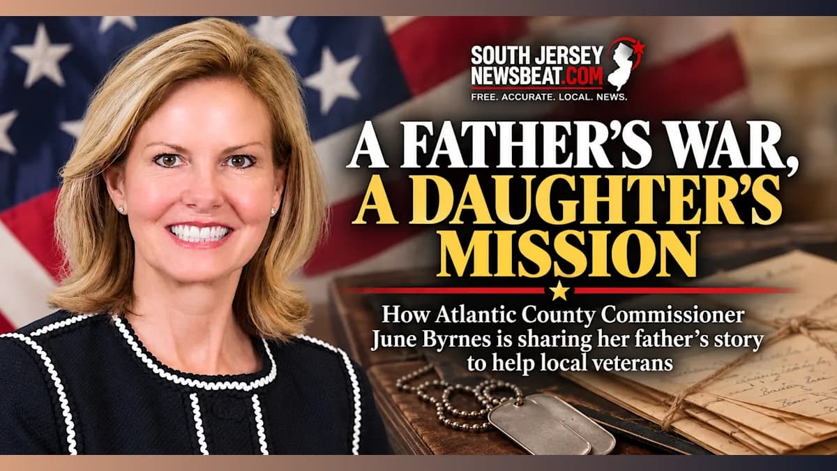A Father's War, a Daughter's Mission: Atlantic County Commissioner Shares WWII Marine's Story to Help Veterans