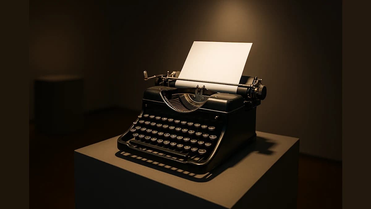 Maya Angelou's Typewriter Joins Smithsonian Treasures
