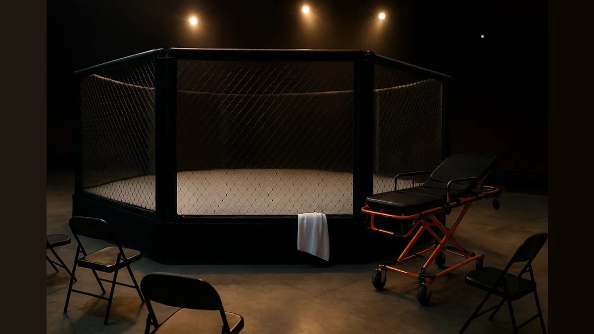 UFC Main Event Ends in Hospitalization