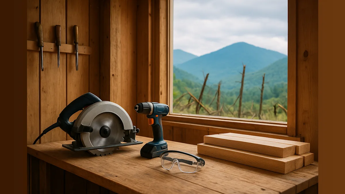 Western North Carolina Residents Learn Power Tools After Helene
