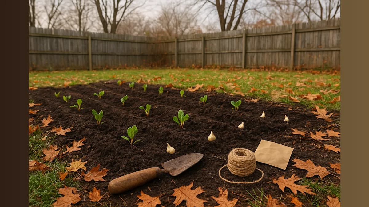 Fall Planting Isn't Over: Try Greens and Garlic
