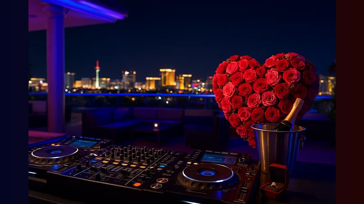 DJ Pauly D Engaged to Nikki Hall at Omnia Dayclub