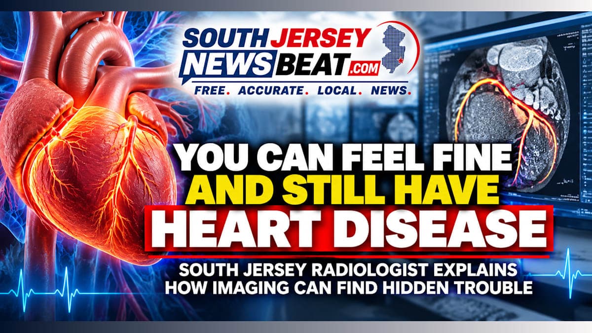 You Can Feel Fine and Still Have Heart Disease: South Jersey Radiologist Explains How Imaging Can Find Hidden Trouble